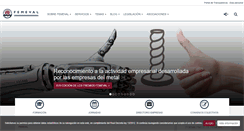 Desktop Screenshot of femeval.es